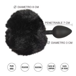 Plug Anal Siliconado