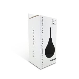 Easy clean enema