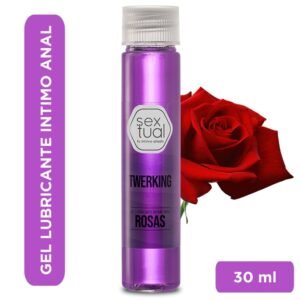 Gel lubricante intimo anal aroma a rosas 30ml