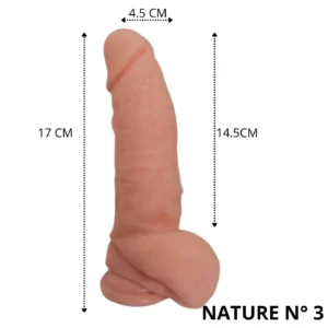 Nature Nude N 3 - 17 X 4.5 Cm - Introducibles 14.5Cm